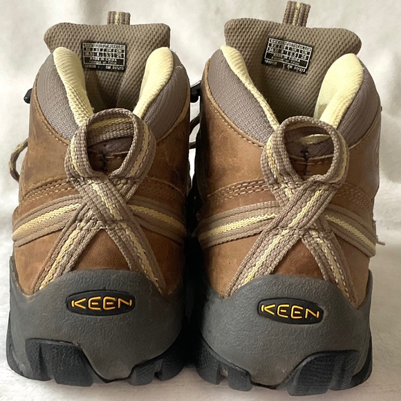 Brown Keen Women’s Voyageur Mid Height Outdoor Hiking Boots Sz 8 - Picture 11 of 14
